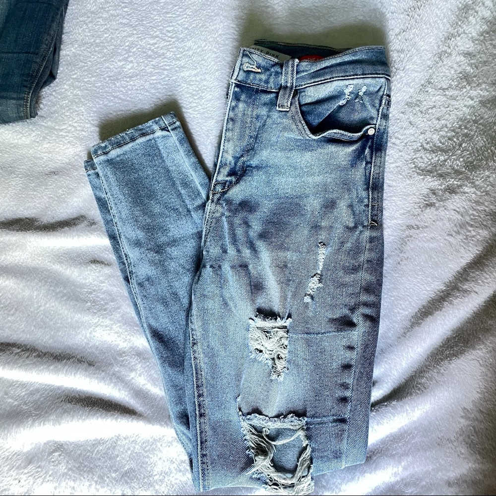 Celebrity pink jeans